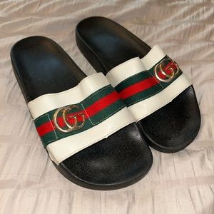 Fashion Slide Sandals Red Green White g